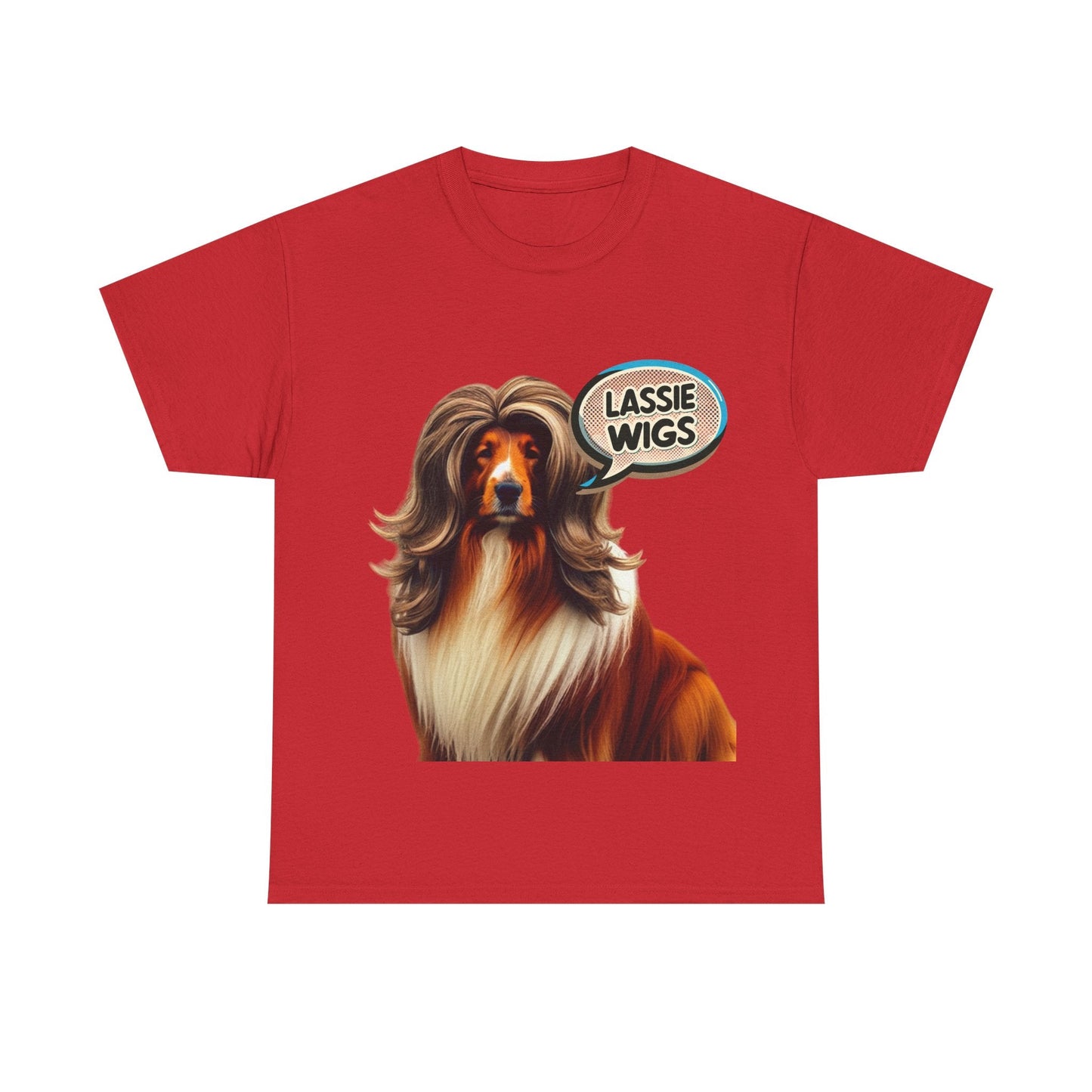Lassie Wigs Heavy Cotton Tee Red / S T-Shirt