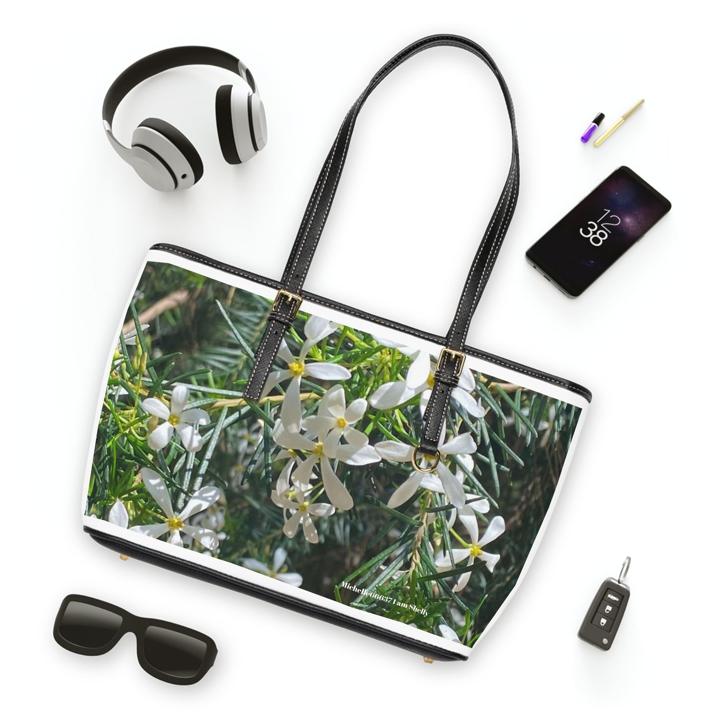 Michelle66637- Nature- PU Leather Shoulder Bag Bags