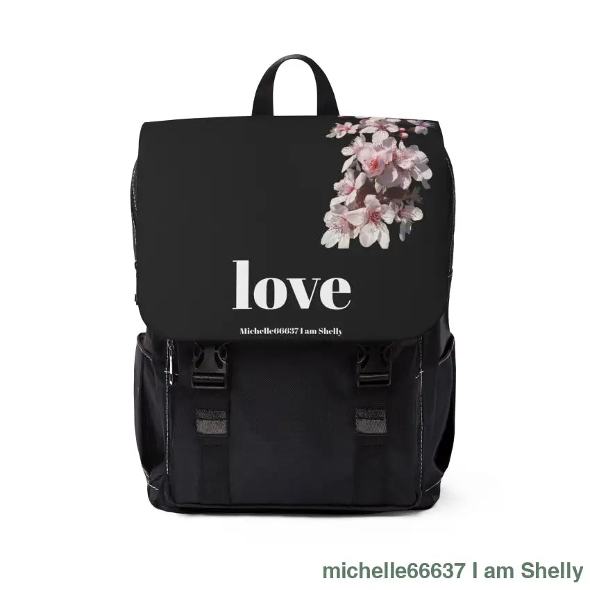 Love - Unisex Casual Shoulder Backpack One size Bags
