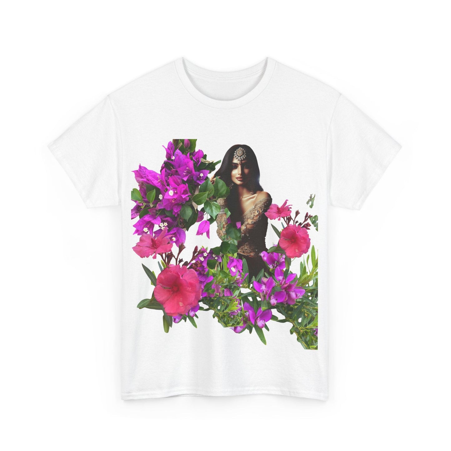 Flower Princess - Heavy Cotton Tee T-Shirt