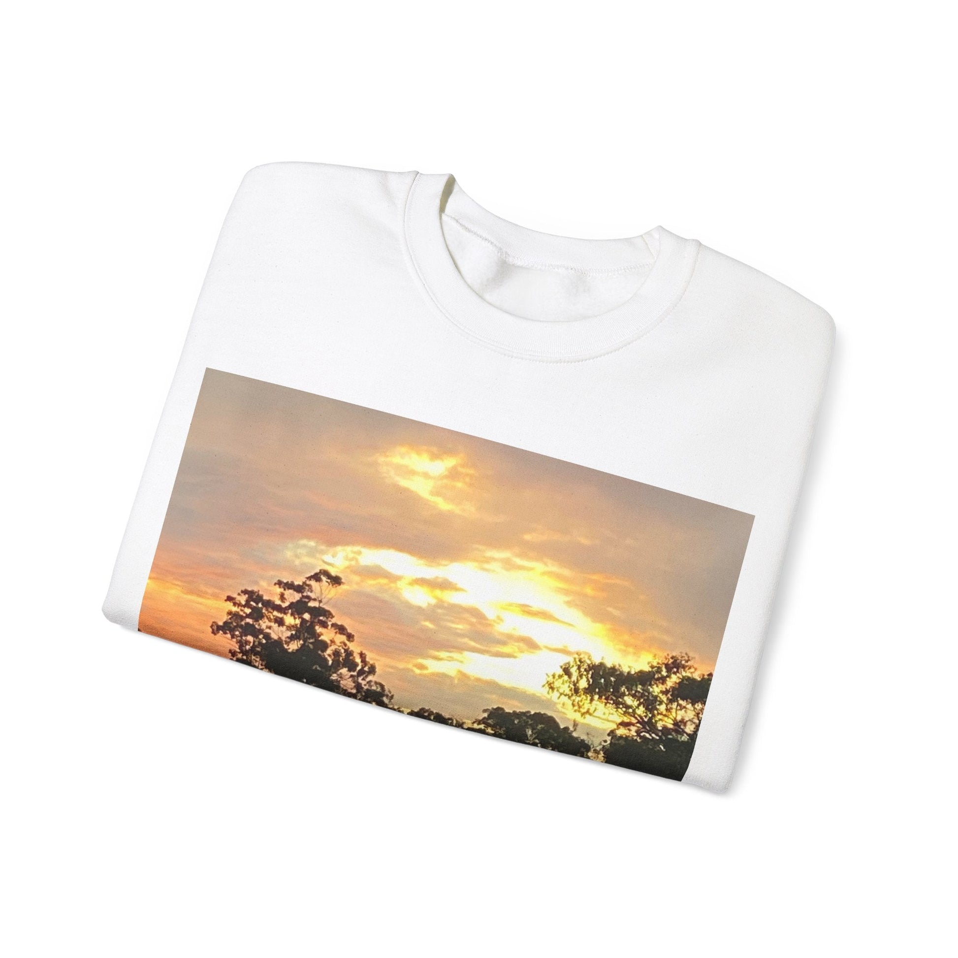 Sunset Blessing Unisex Heavy Blend™ Crewneck Sweatshirt Sweatshirt