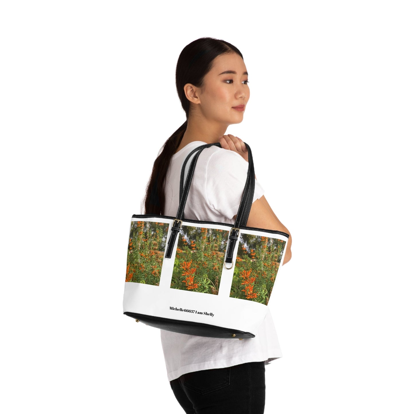 Michelle66637- Nature- PU Leather Shoulder Bag Bags