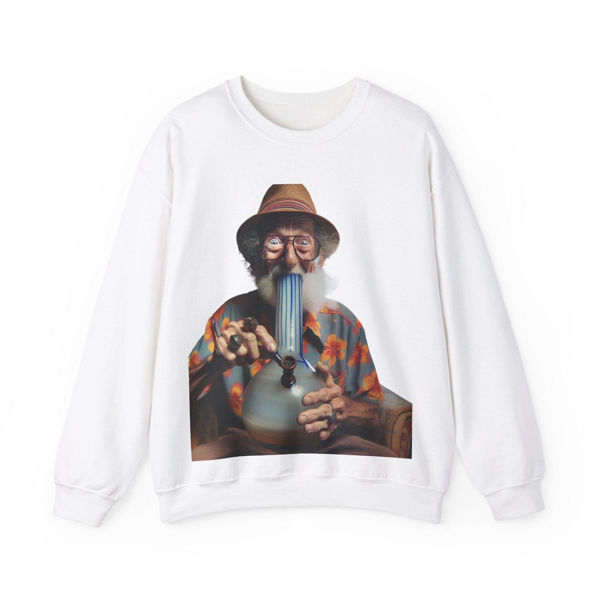 Be Grateful Time Unisex Heavy Blend™ Crewneck Sweatshirt Buy 2 get 3rd 50% off S / White Sweatshirt
