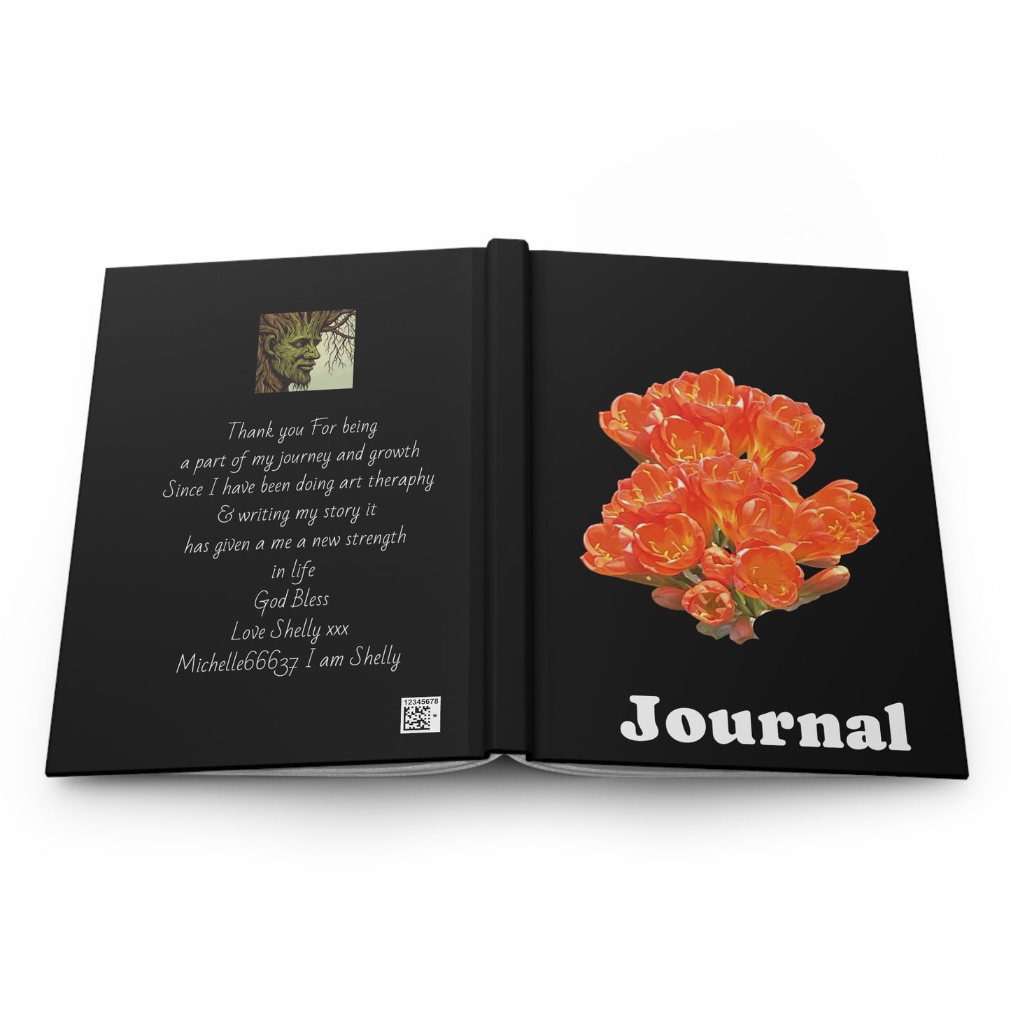 Hilda-  Hardcover Journal Matte