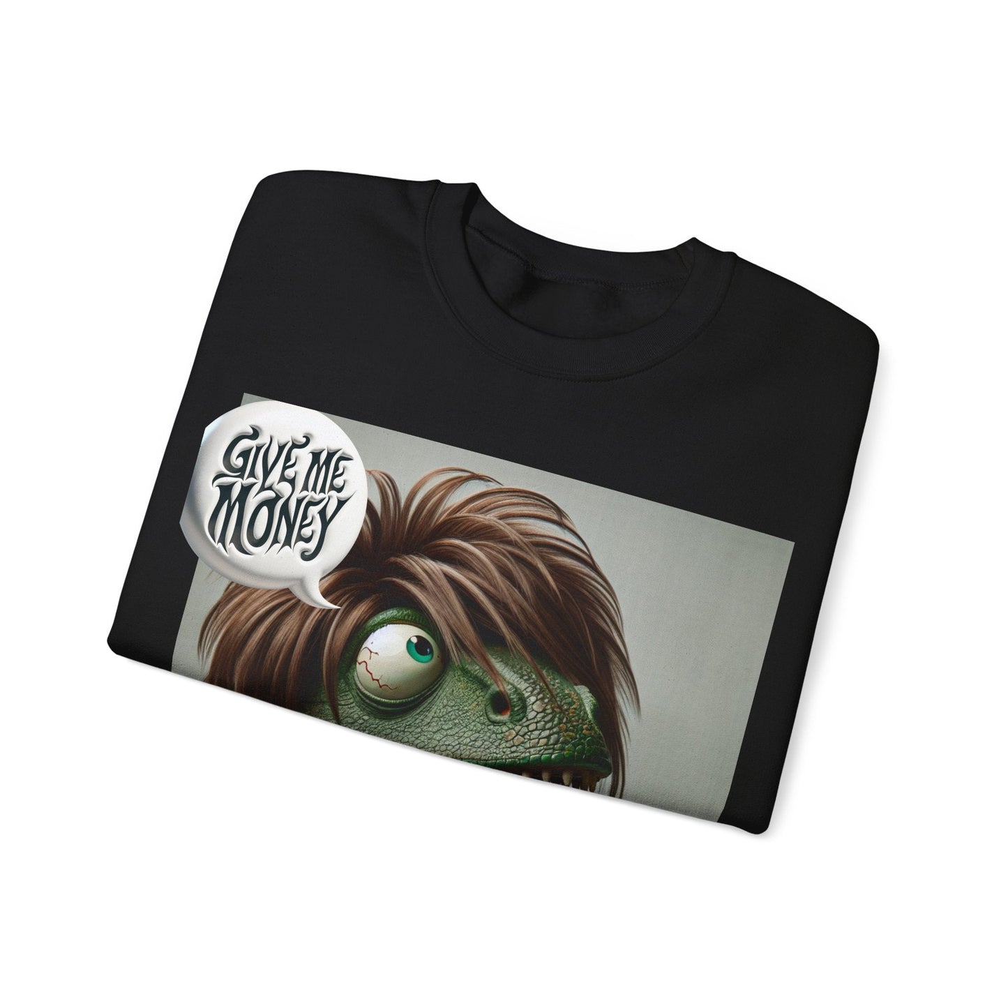 Kuntusaurus Money Unisex Heavy Blend™ Crewneck Sweatshirt Sweatshirt