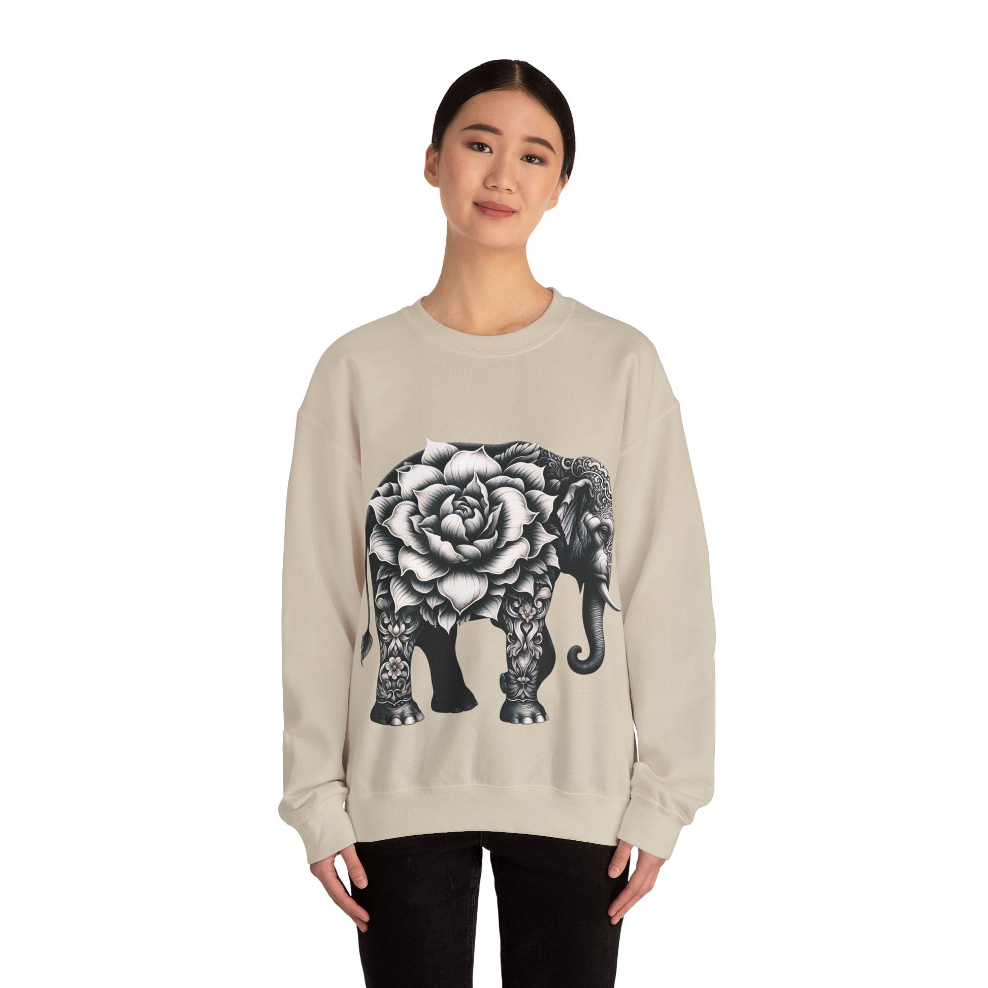 Magical Elephant Unisex Heavy Blend™ Crewneck Sweatshirt Sweatshirt