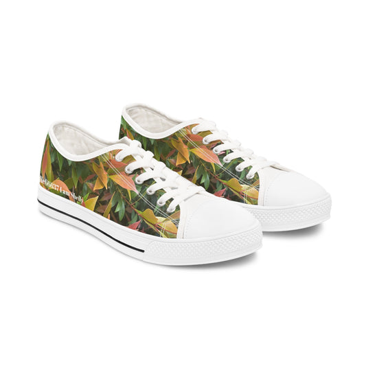 Michelle66637 I Am Shelly- Nature- Women’s Low Top Sneakers 20% Off Code: Wowshoes Us 5.5 / White