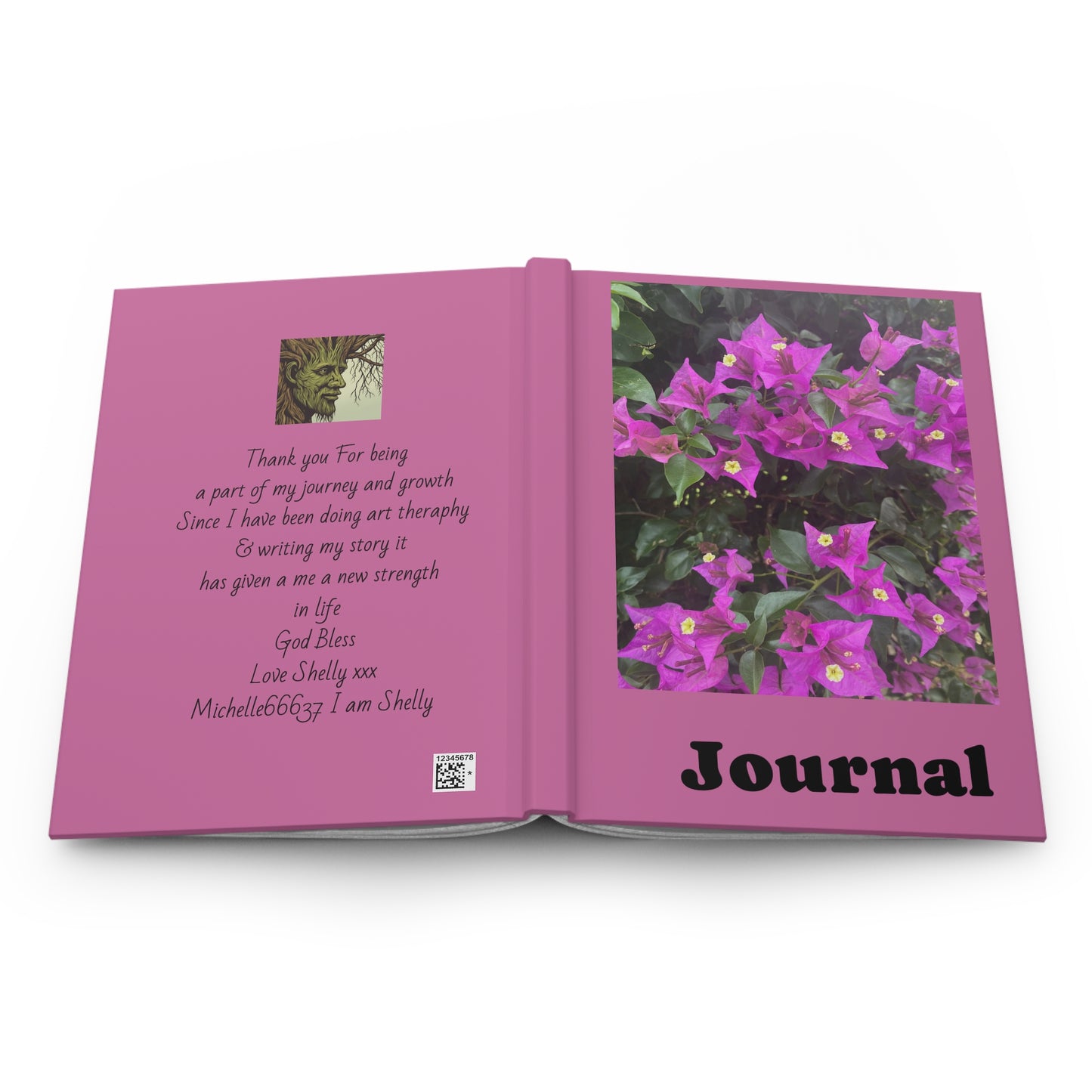 Catherine  -  Hardcover Journal Matte