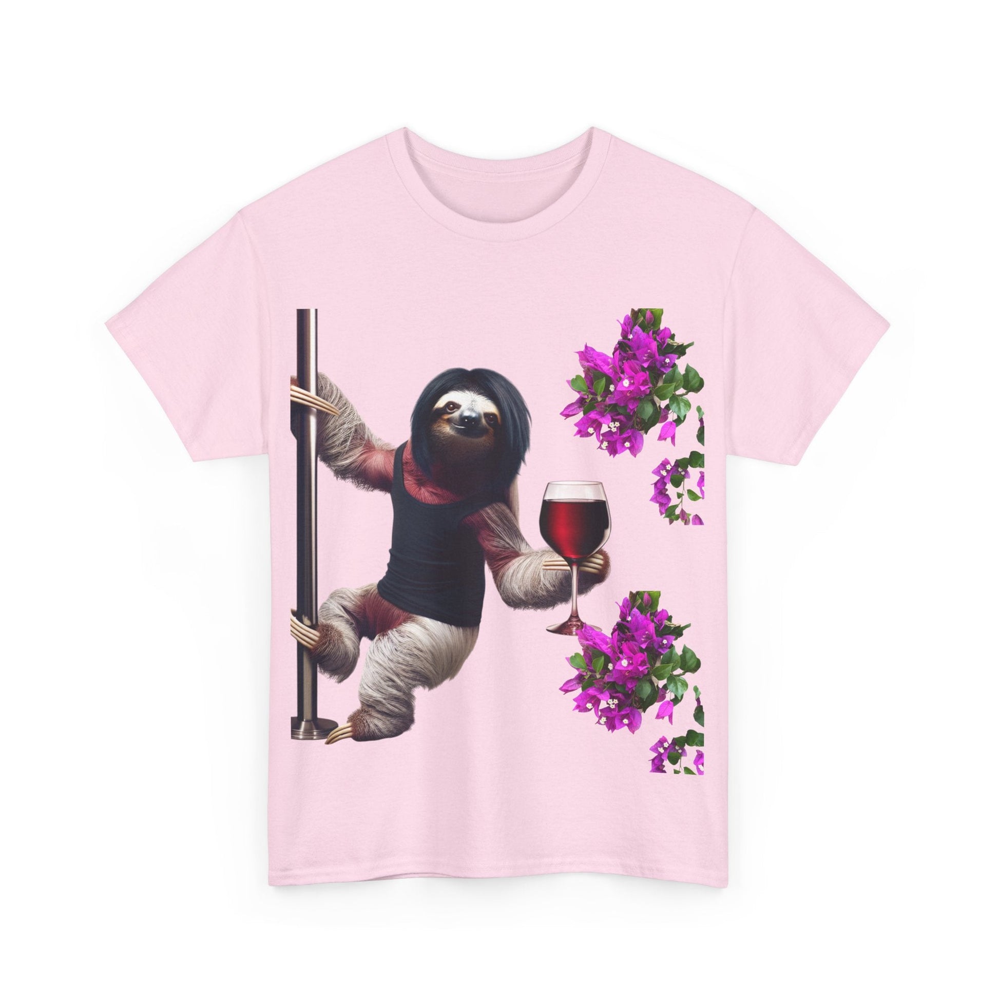 Sweet Love Sloth Heavy Cotton Tee T-Shirt