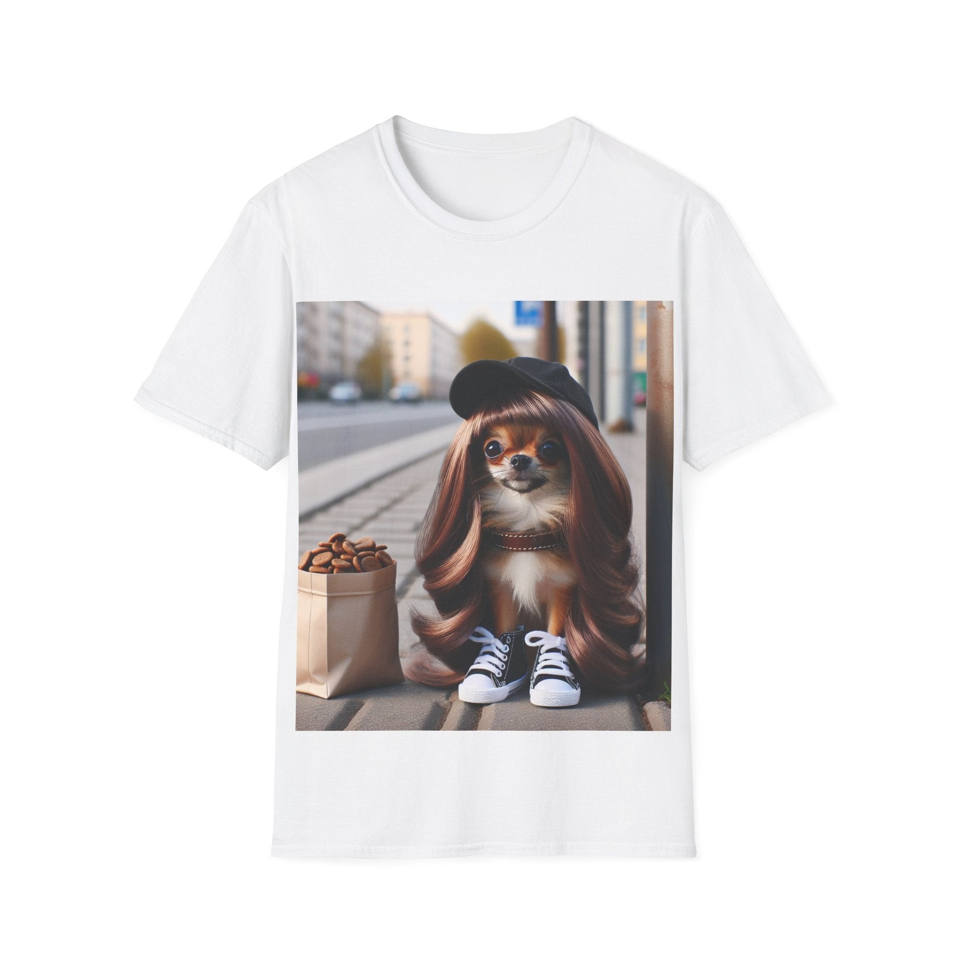 Lassie Wig Collection Unisex Softstyle T-Shirt White / S T-Shirt
