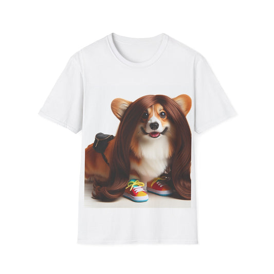 Lassie Wig Collection Unisex Softstyle T-Shirt White / S T-Shirt