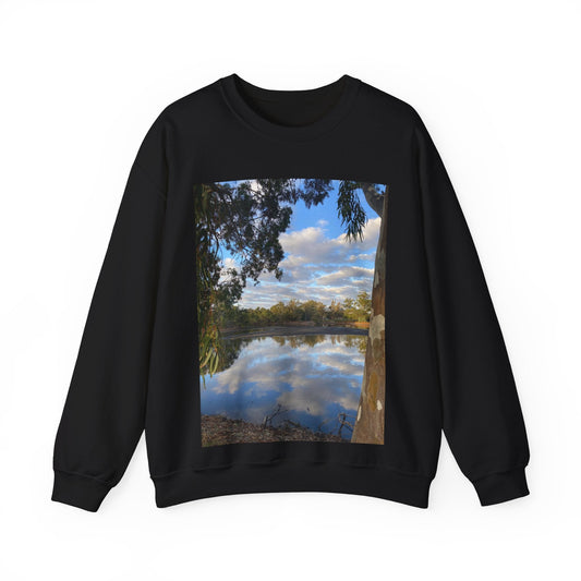 Dreamy Lake Unisex Heavy Blend™ Crewneck Sweatshirt S / Black Sweatshirt