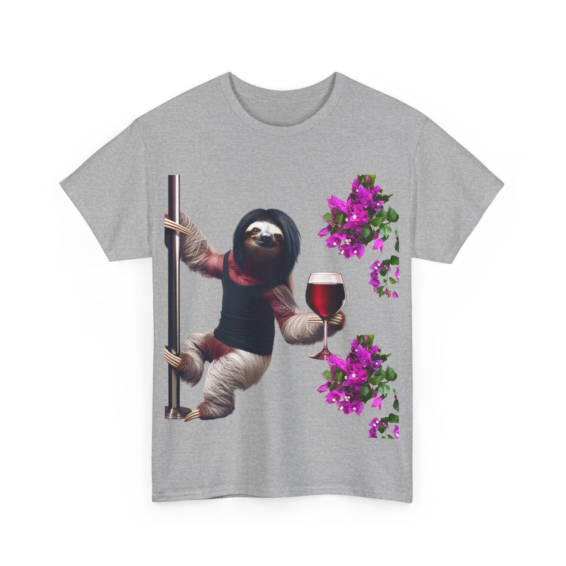 Sweet Love Sloth Heavy Cotton Tee T-Shirt