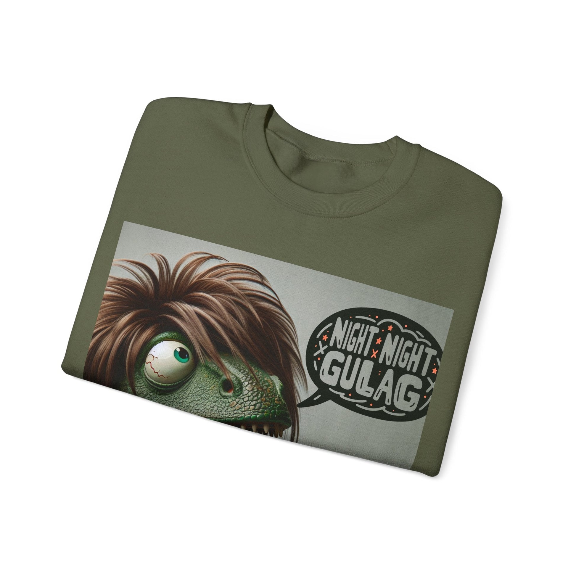 Kuntusaurus Night Night Unisex Heavy Blend™ Crewneck Sweatshirt Sweatshirt