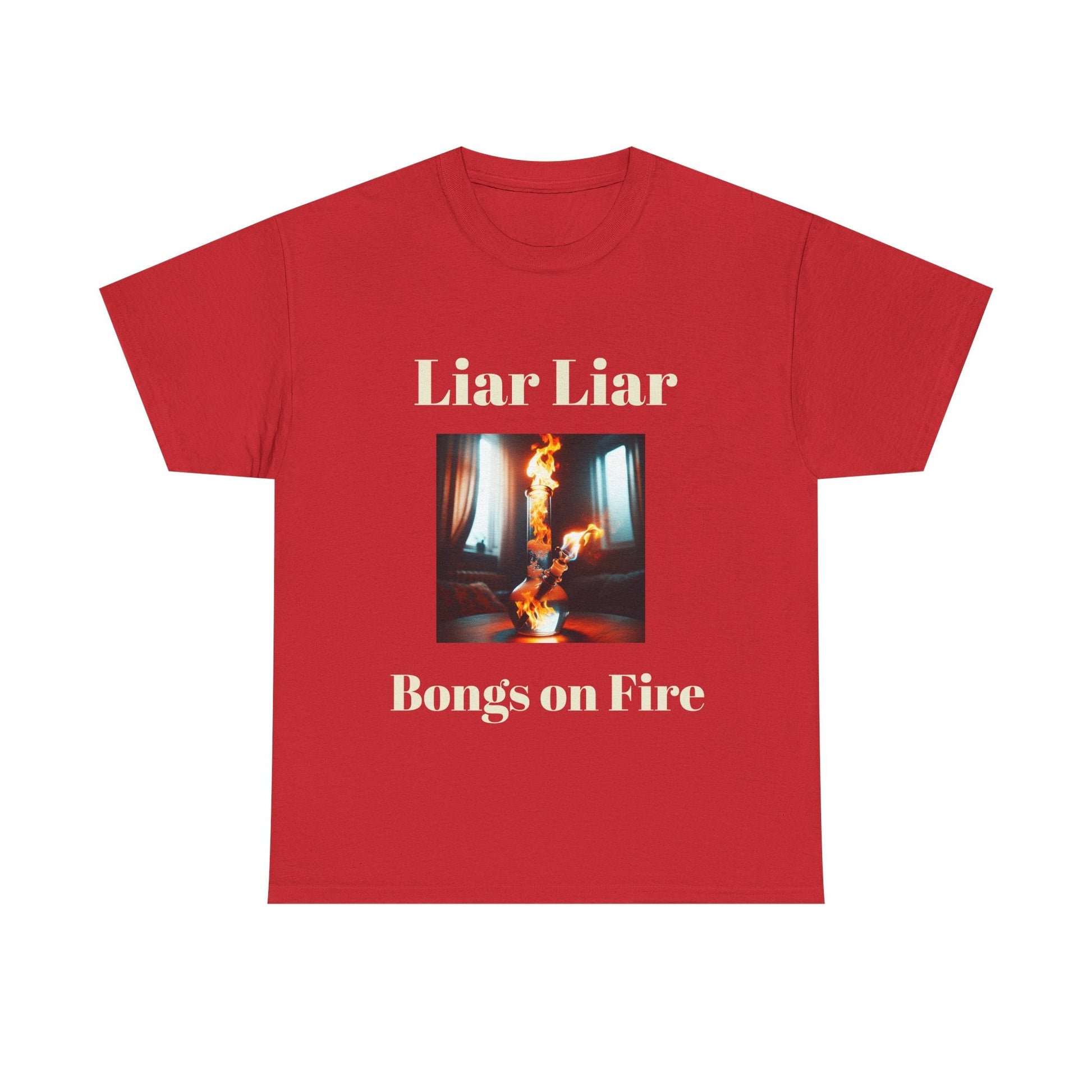 Liar Liar -Heavy Cotton Tee Red / S T-Shirt