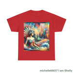 Beautiful Shel Heavy Cotton Tee buy any 3 get 1 free. Free Shipping within Australia Red / S T-Shirt