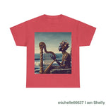 Beautiful Shel music Heavy Cotton Tee Heather Red / S T-Shirt