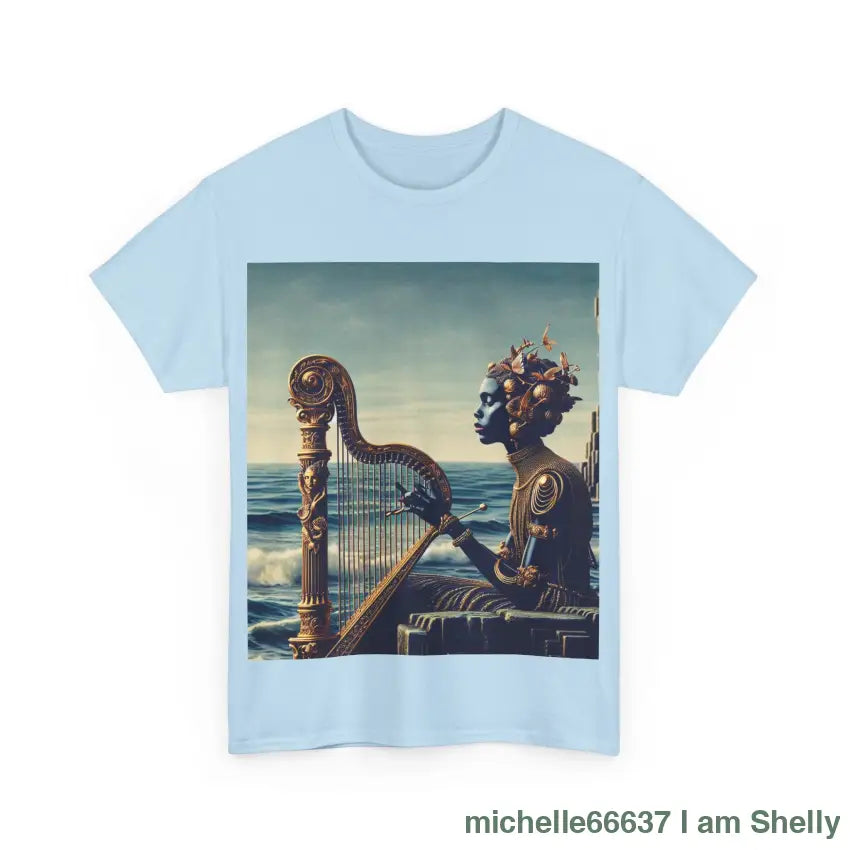 Beautiful Shel music Heavy Cotton Tee T-Shirt