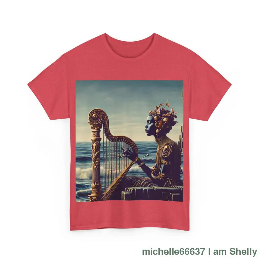 Beautiful Shel music Heavy Cotton Tee T-Shirt