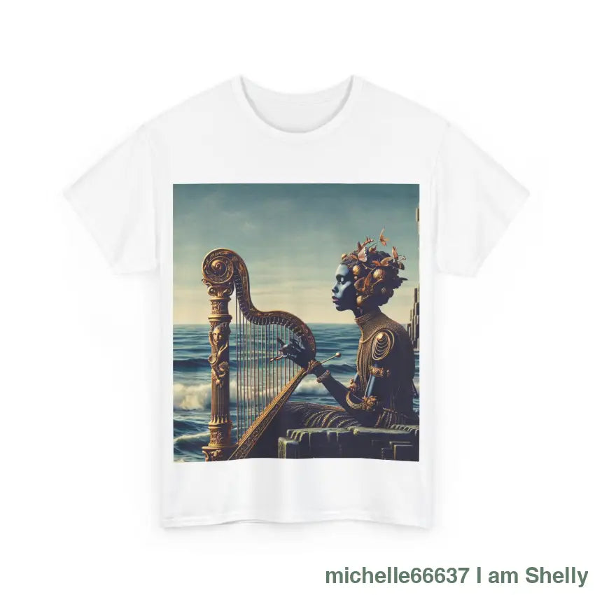 Beautiful Shel music Heavy Cotton Tee T-Shirt