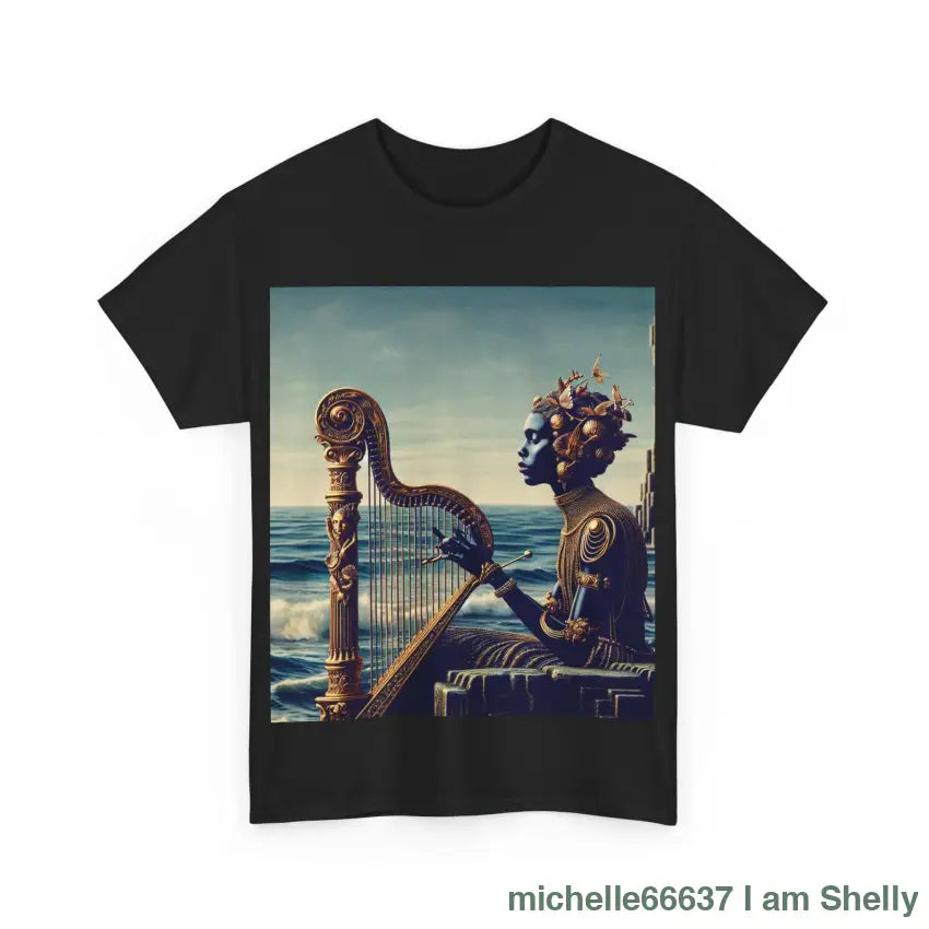 Beautiful Shel music Heavy Cotton Tee T-Shirt