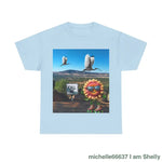 Call Me Mr Ibis - Heavy Cotton Tee Light Blue / S T-Shirt