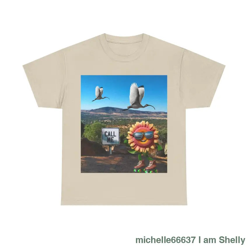 Call Me Mr Ibis - Heavy Cotton Tee Sand / L T-Shirt