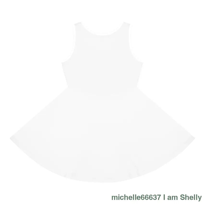 Flower Girls’ Sleeveless Sundress (AOP) All Over Prints