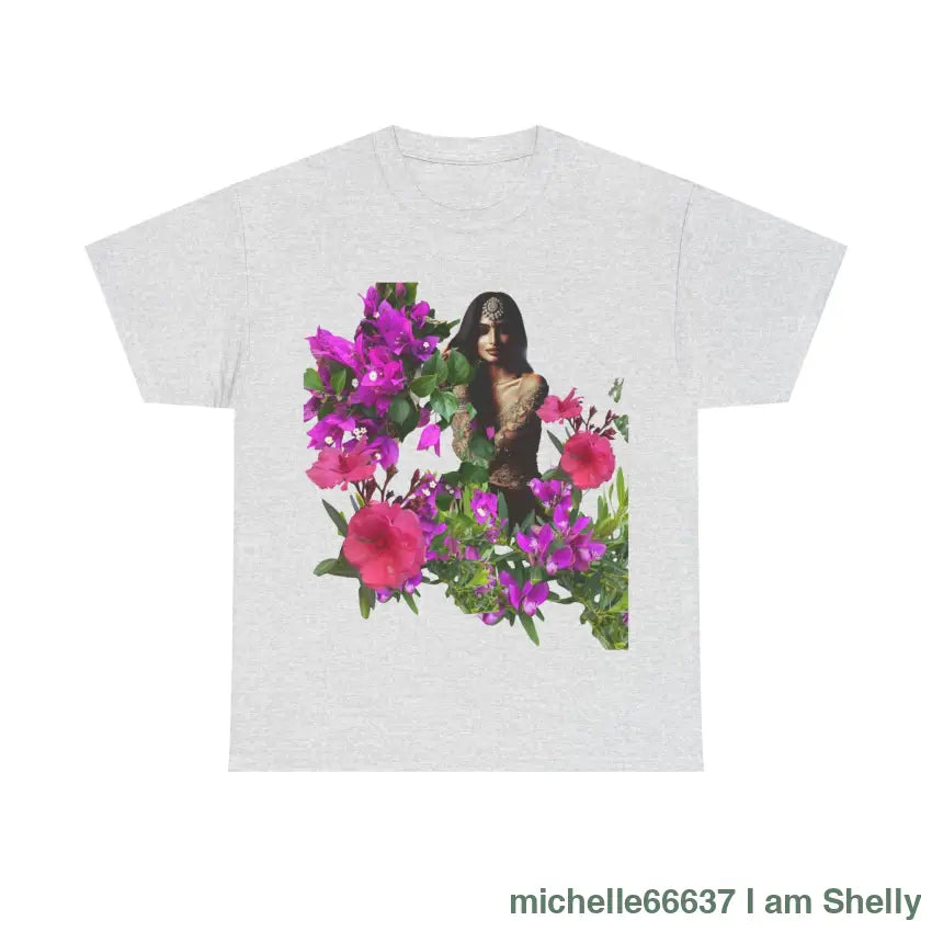 Flower Princess - Heavy Cotton Tee Ash / S T-Shirt