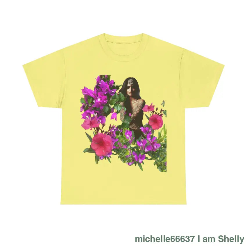 Flower Princess - Heavy Cotton Tee Cornsilk / S T-Shirt