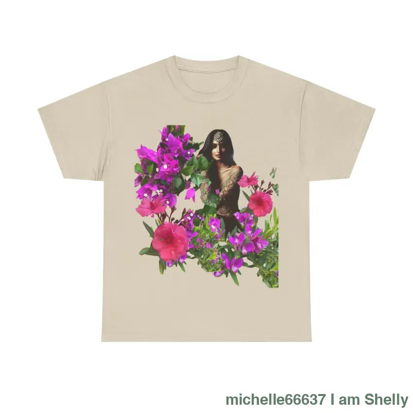 Flower Princess - Heavy Cotton Tee Sand / L T-Shirt