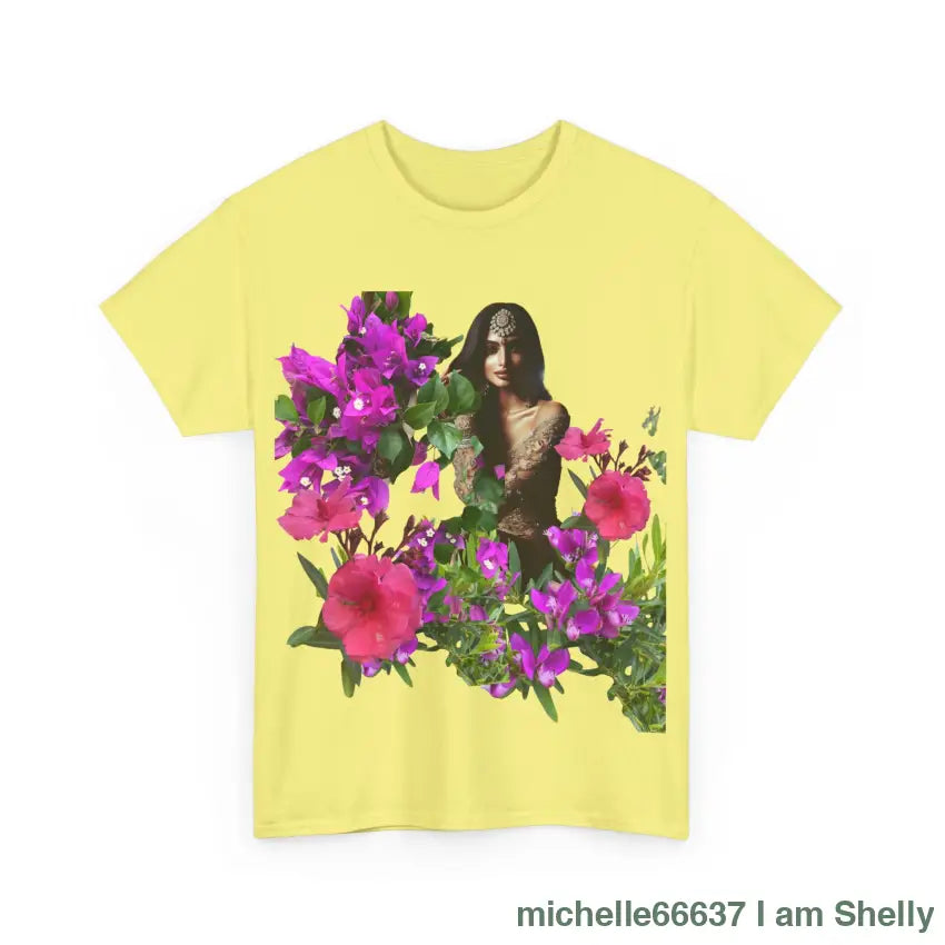 Flower Princess - Heavy Cotton Tee T-Shirt