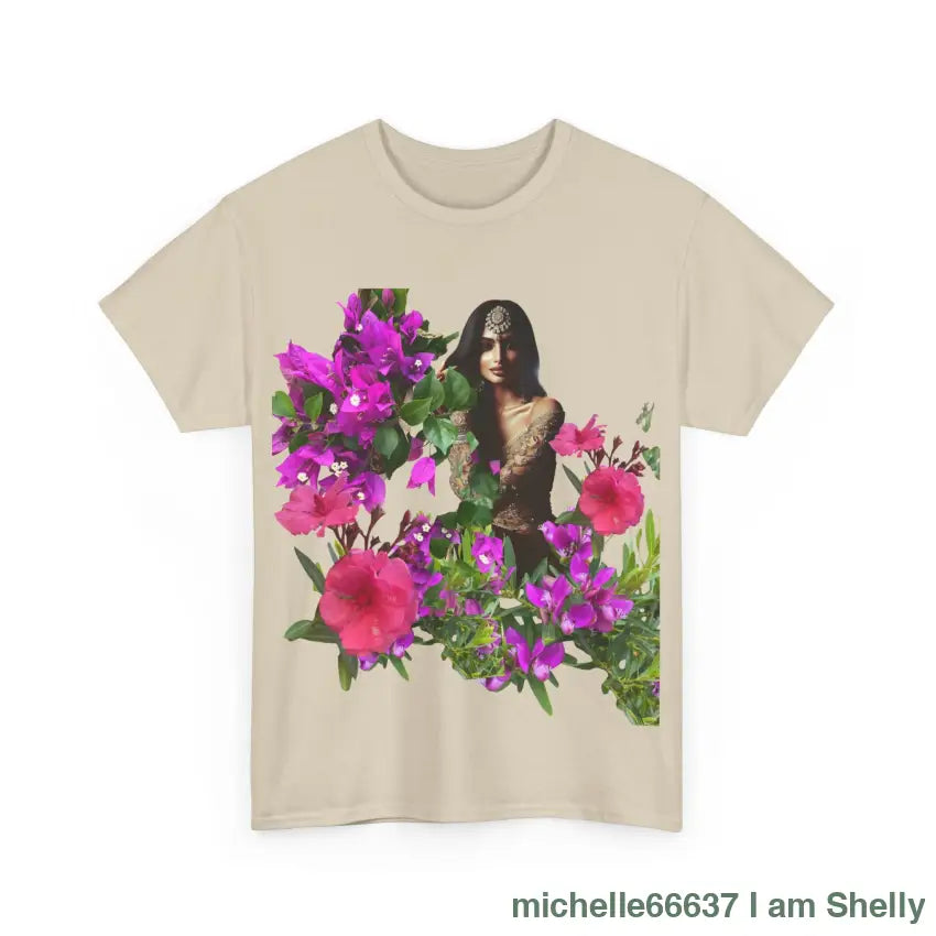 Flower Princess - Heavy Cotton Tee T-Shirt