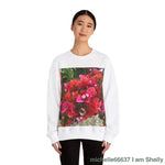 Flower Unisex Heavy Blend™ Crewneck Sweatshirt Sweatshirt