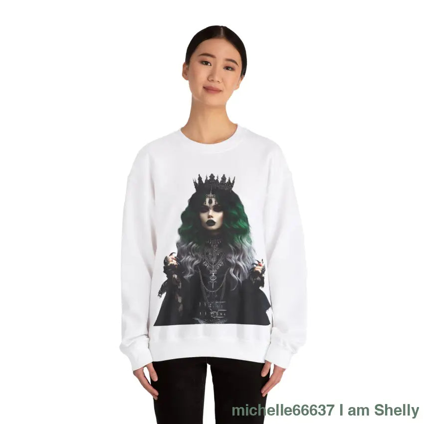 Goth Queen Unisex Heavy Blend™ Crewneck Sweatshirt Buy 2 get 3rd 50% off Sweatshirt