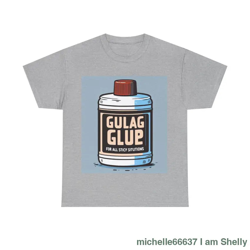 Gulag Glue Cotton Tee Sport Grey / S T-Shirt