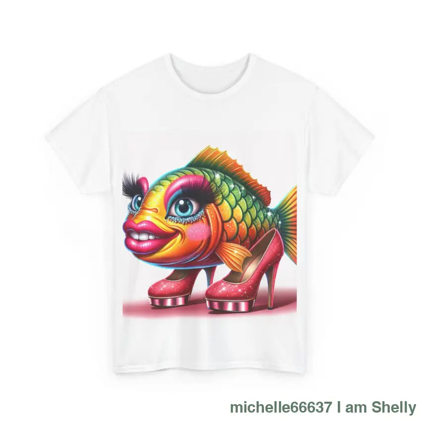 Kinky Trout Boots Heavy Cotton Tee T-Shirt