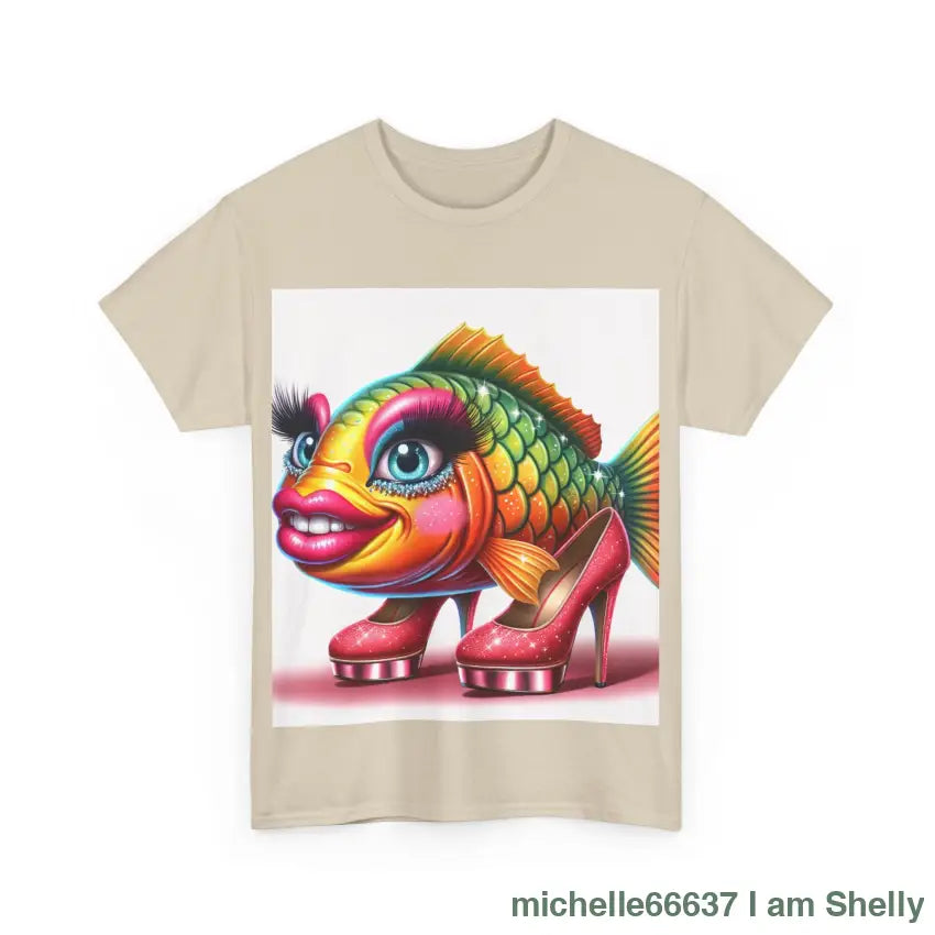 Kinky Trout Boots Heavy Cotton Tee T-Shirt