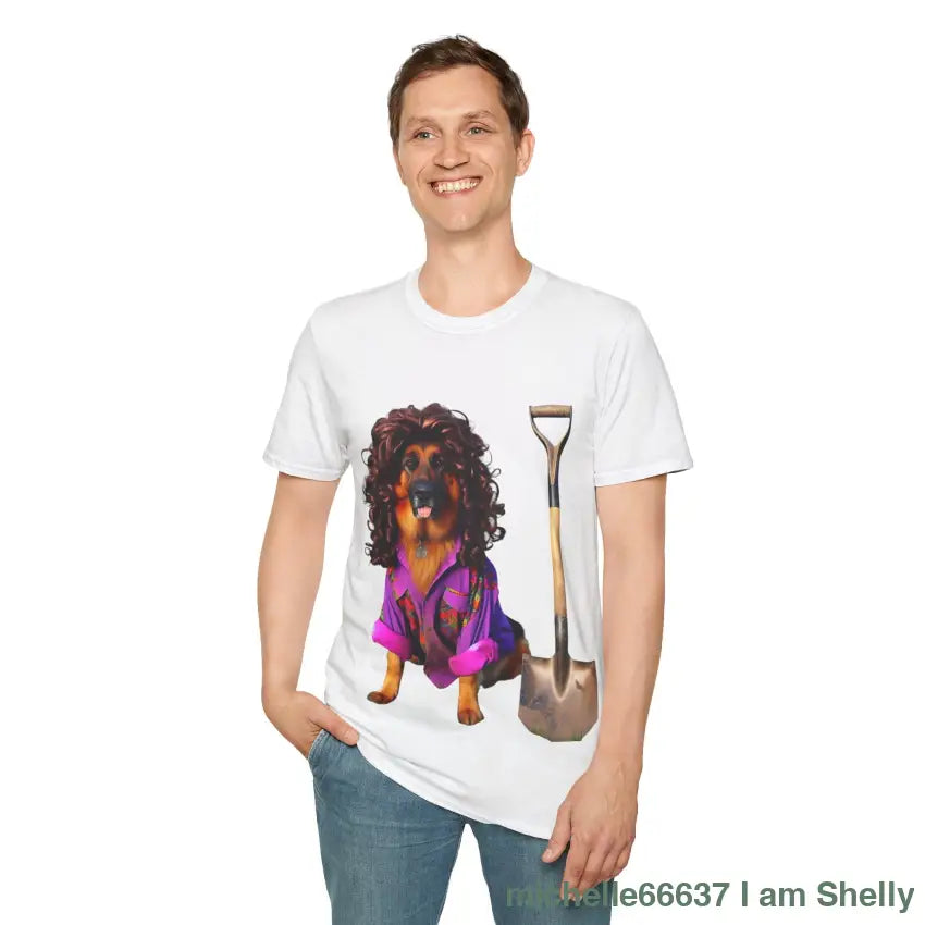 Lassie Wig Collection of Unisex Softstyle T-Shirt T-Shirt