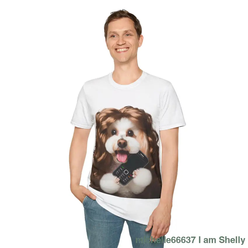 Lassie Wig Collection Unisex Softstyle T-Shirt T-Shirt