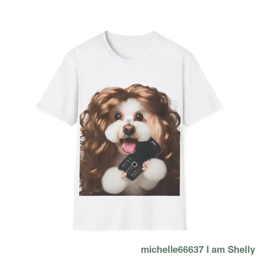 Lassie Wig Collection Unisex Softstyle T-Shirt White / S T-Shirt