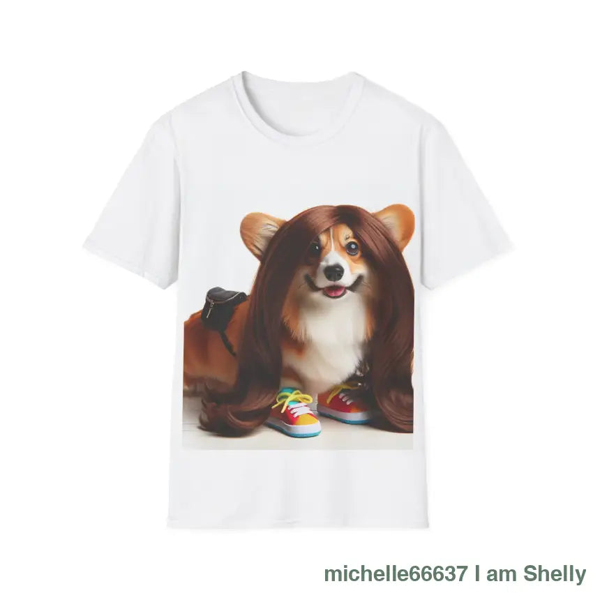 Lassie Wig Collection Unisex Softstyle T-Shirt White / S T-Shirt