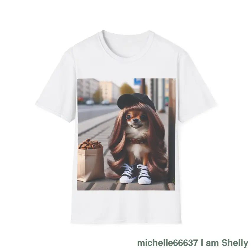 Lassie Wig Collection Unisex Softstyle T-Shirt White / S T-Shirt