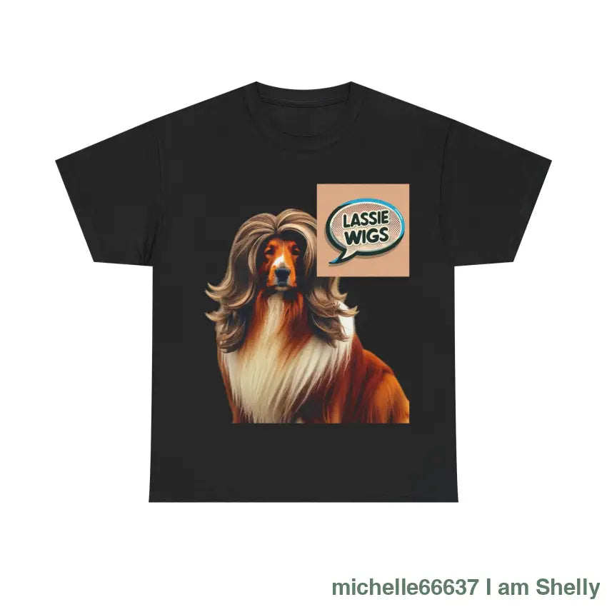 Lassie Wigs Heavy Cotton Tee Black / S T-Shirt