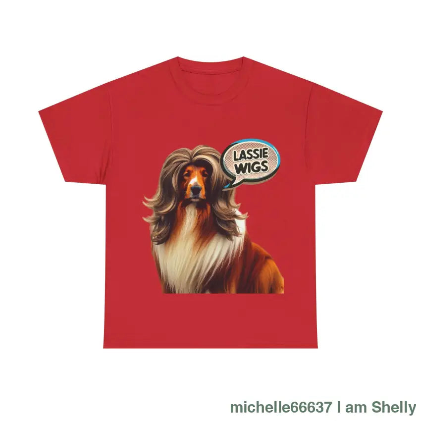 Lassie Wigs Heavy Cotton Tee Red / S T-Shirt