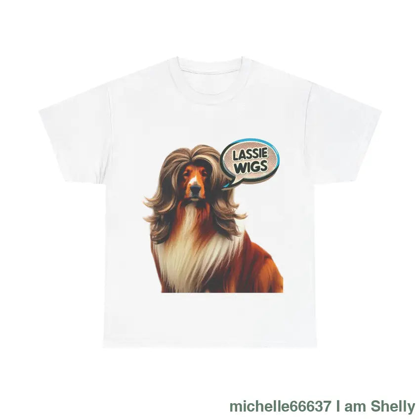 Lassie Wigs Heavy Cotton Tee White / S T-Shirt