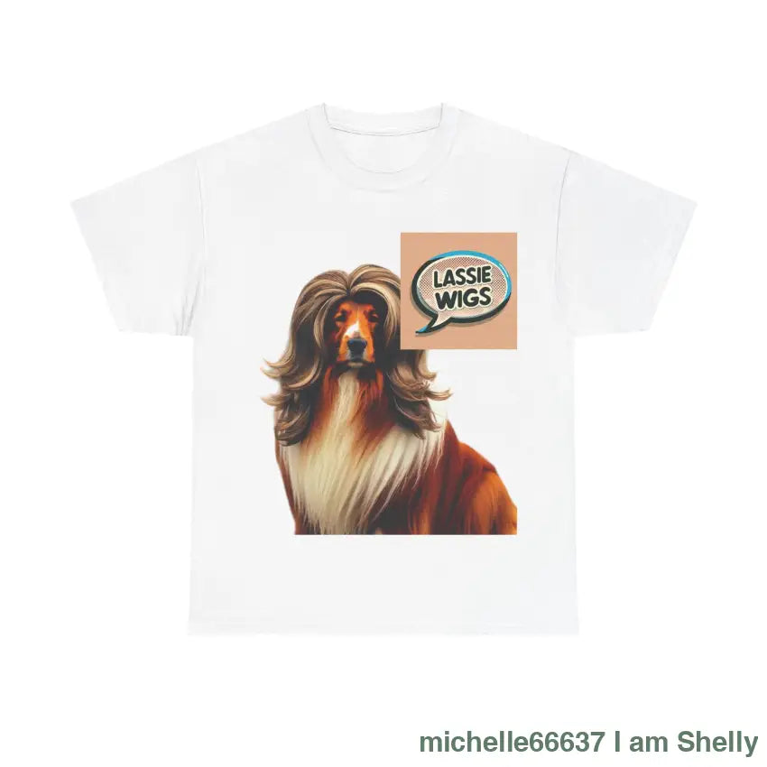 Lassie Wigs Heavy Cotton Tee White / S T-Shirt