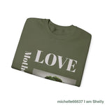 Love Mother Nature Unisex Heavy Blend™ Crewneck Sweatshirt Sweatshirt