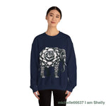 Magical Elephant Unisex Heavy Blend™ Crewneck Sweatshirt Sweatshirt