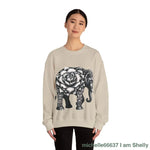 Magical Elephant Unisex Heavy Blend™ Crewneck Sweatshirt Sweatshirt